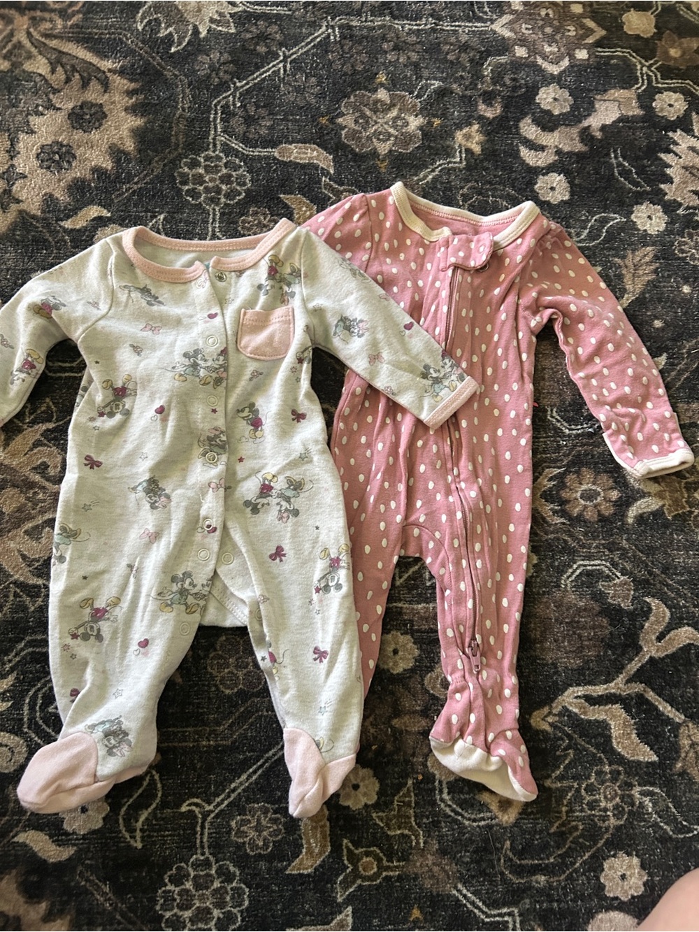 13 Newborn Girl  bundle sleepers - Picture 5 of 9